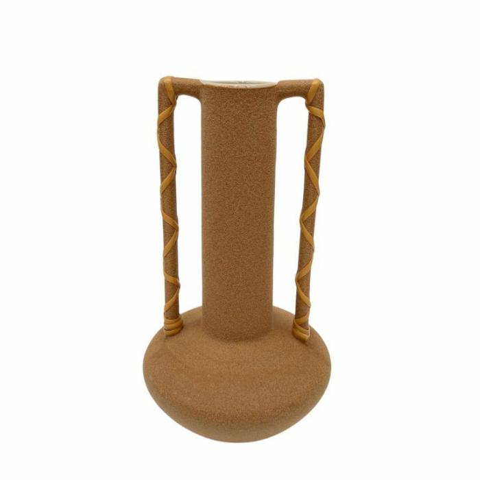 Home Accessories |  Gabriela Vase Tan Home Accessories Brown