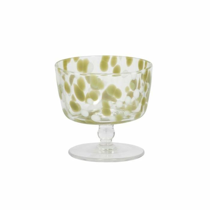 Home Accessories |  Glass Footed Bowl Olive Home Accessories Home Accessories