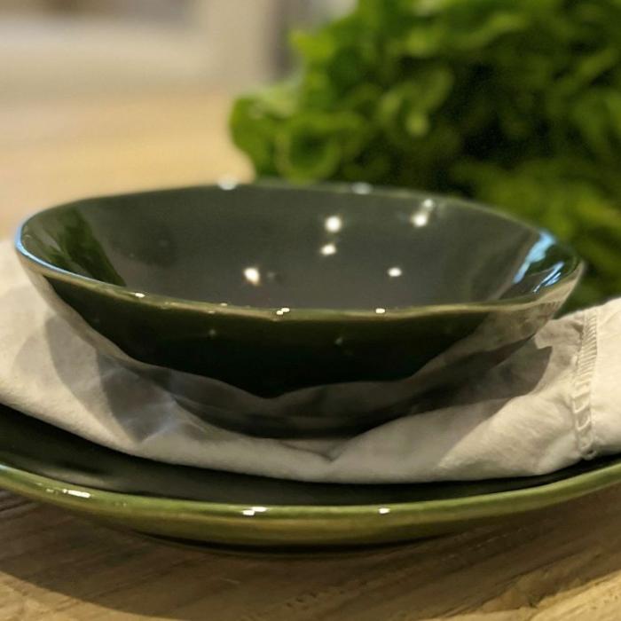 Home Accessories |  Indigo Side Bowl Green Home Accessories Green