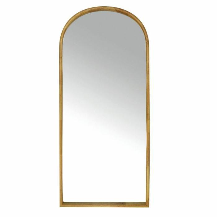 Home Accessories |  Inga Oak Arc Mirror Natural Home Accessories Home Accessories