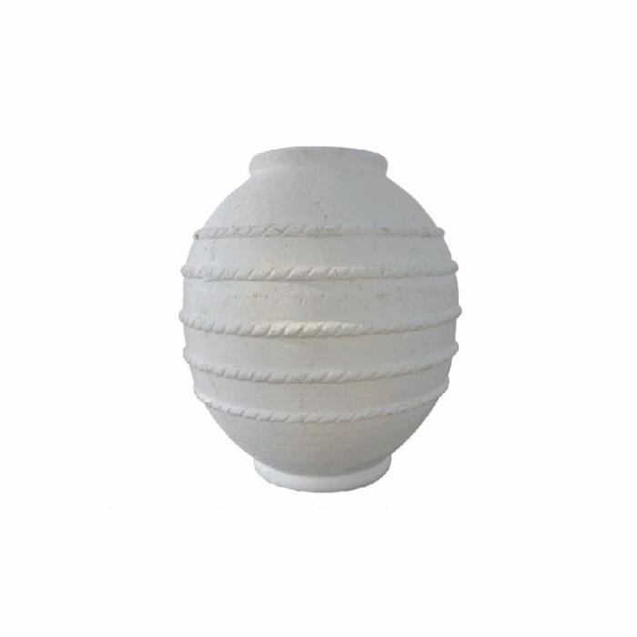 Home Accessories |  Ios Pot Vase Home Accessories Aegean Sea White