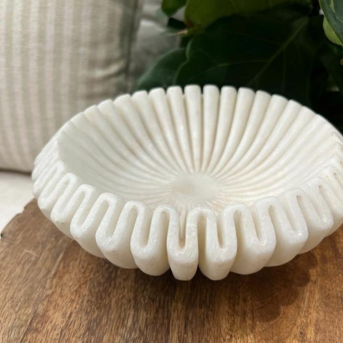 Home Accessories |  Lia Marble Ripple Bowl Home Accessories Home Accessories