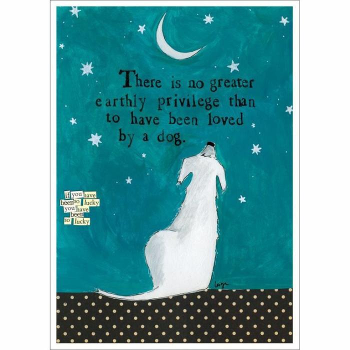 Home Accessories |  Loved By A Dog Card Home Accessories Home Accessories