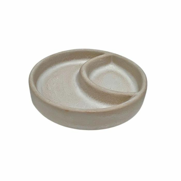 Home Accessories |  Maddie Trinket Plate Home Accessories Cream White