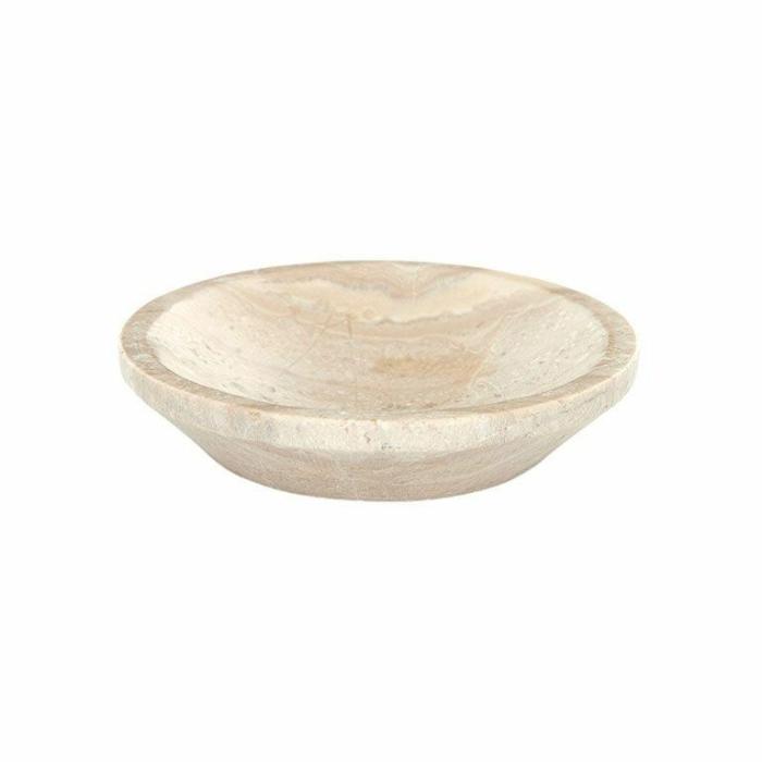 Home Accessories |  Marble Trinket Bowl Beige Home Accessories Beige