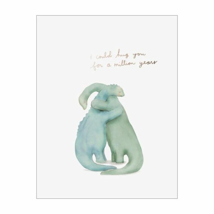 Home Accessories |  Million Year Hug Foil Card Home Accessories Home Accessories