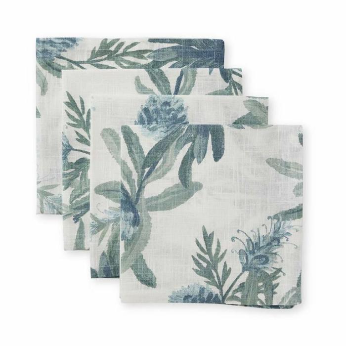 Home Accessories |  Moama Blue Napkin Set Of 4 Home Accessories Home Accessories