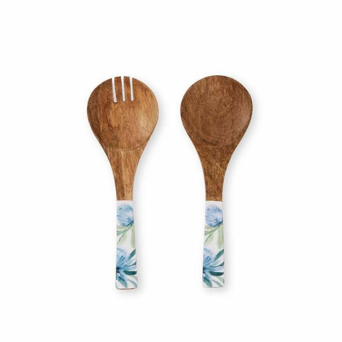 Home Accessories |  Moama Blue Salad Servers Home Accessories Home Accessories