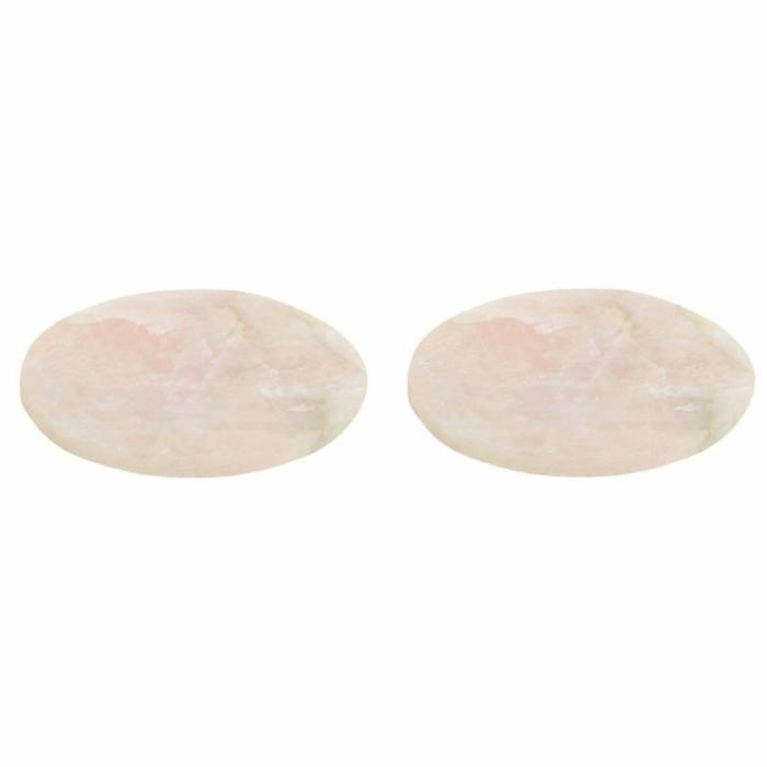 Home Accessories |  Moi Rose Quartz Coasters Set Of 2 Pink Home Accessories Home Accessories