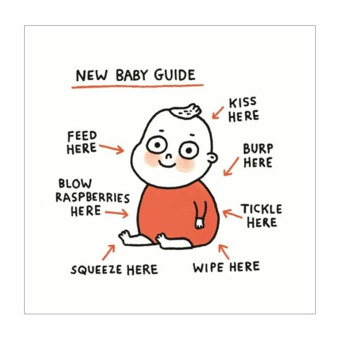 Home Accessories |  New Baby Guide Card Home Accessories Home Accessories