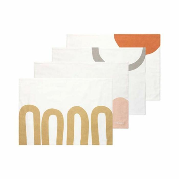 Home Accessories |  Nomad Cotton Placemats Set Of 4 Arch Home Accessories Home Accessories