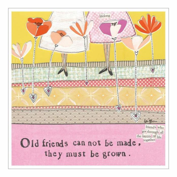 Home Accessories |  Old Friends Card Home Accessories Home Accessories