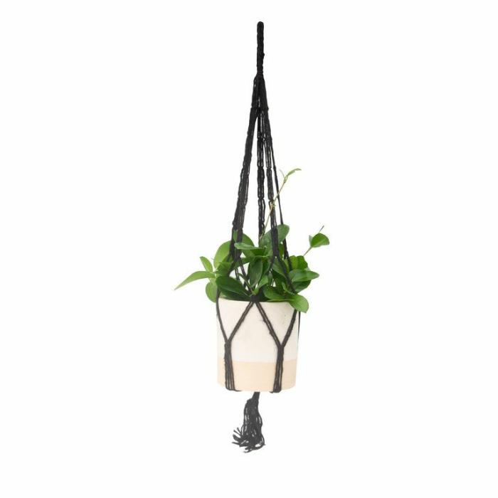 Home Accessories |  Resort Macrame Home Accessories Black