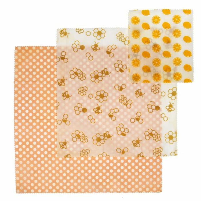 Home Accessories |  Reusable Beeswax Wraps 3 Piece Set Home Accessories Home Accessories