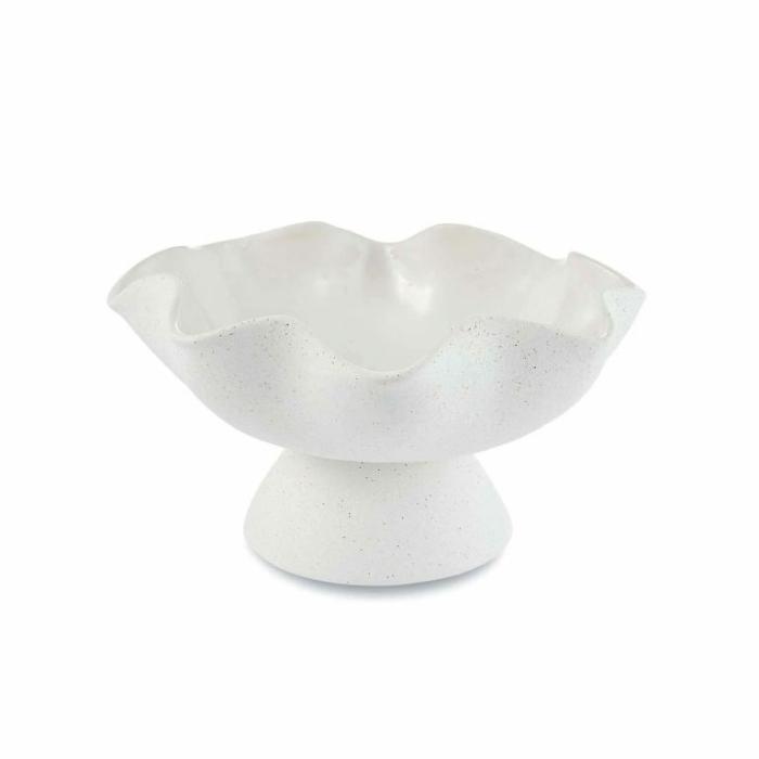 Home Accessories |  Ripple White Pedestal Bowl Home Accessories Home Accessories