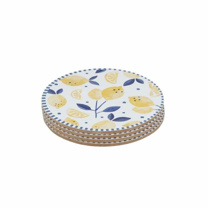 Home Accessories |  Round Cork Coasters Set Of 4 Home Accessories Home Accessories