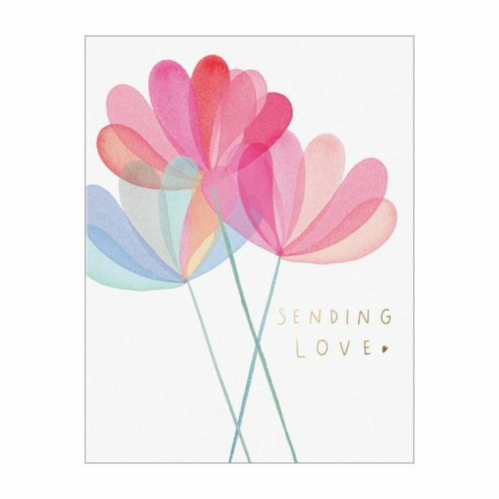 Home Accessories |  Sending Love Foil Card Home Accessories Home Accessories