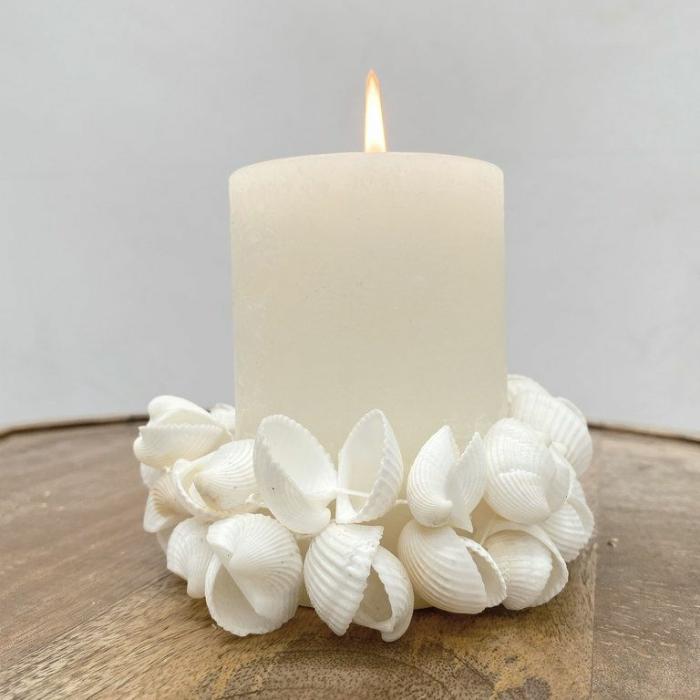 Home Accessories |  Shell Ring White Home Accessories Home Accessories