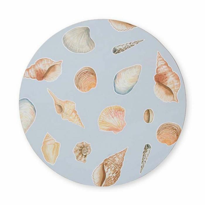 Home Accessories |  Shelly Beach Round Placemat Set Of 4 Home Accessories Home Accessories