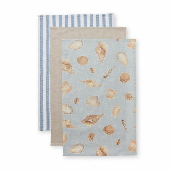 Home Accessories |  Shelly Beach Teatowel Pack Of 3 Home Accessories Home Accessories