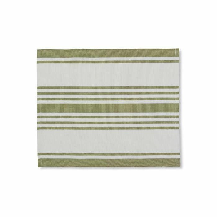 Home Accessories |  Taylor Stripe Placemat Set Of 4 Green Home Accessories Green