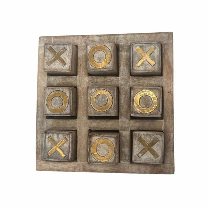 Home Accessories |  Tic Tac Toe White Wash Home Accessories Home Accessories