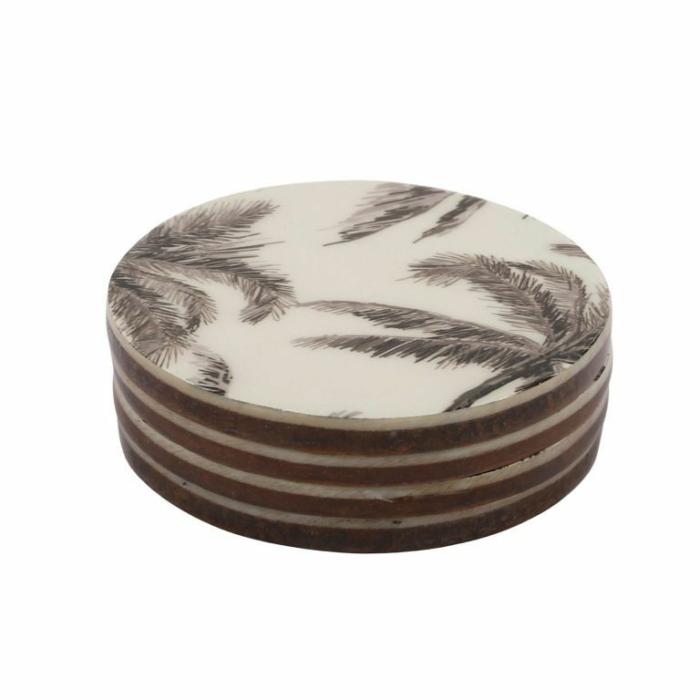 Home Accessories |  Waikiki Coasters Black/White Set Home Accessories Black