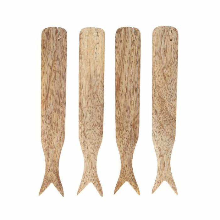 Home Accessories |  Waldo Wooden Whale Spreaders Set Of 4 Home Accessories Home Accessories