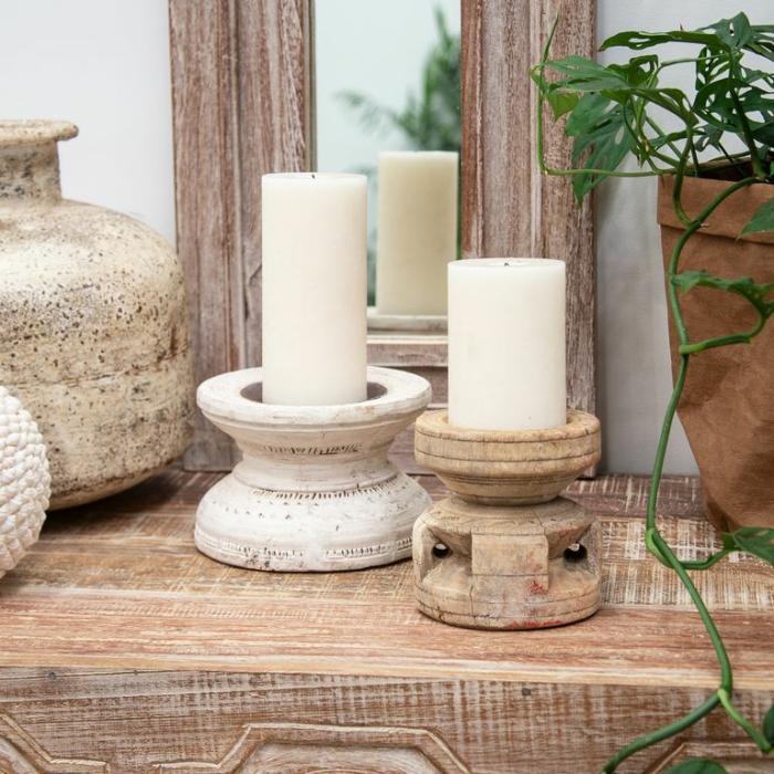 Lanterns & Candle Holders |  Indu Vintage Round Candleholder Homewares Lanterns & Candle Holders