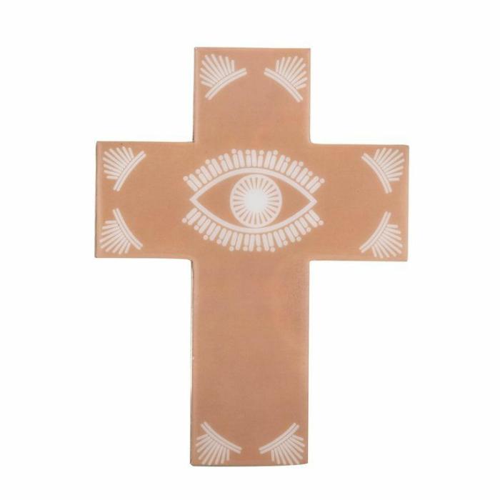 Wall Decor |  Eyre Wall Cross Dusty Pink Home Accessories Home Accessories