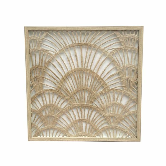 Wall Decor |  Fan Palm Square Paper Wall Art Homewares Wall Decor