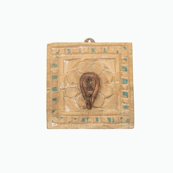 Wall Decor |  Indu Vintage Carved Hooks Homewares Wall Decor