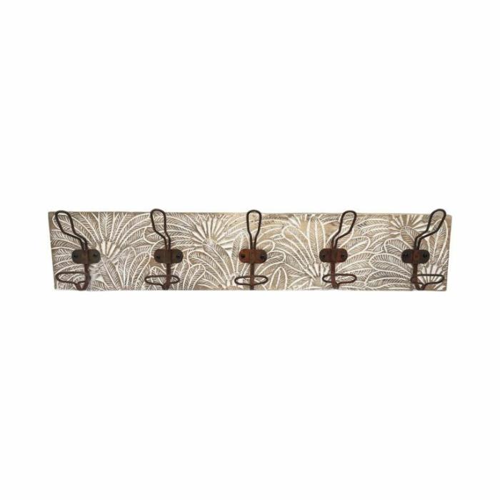 Wall Decor |  Paradiso 5 Hook Wall Hanger Homewares Wall Decor