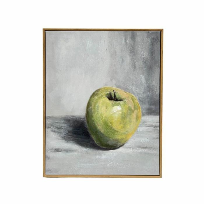 Wall Decor |  Still Life Apple Canvas Homewares Wall Decor