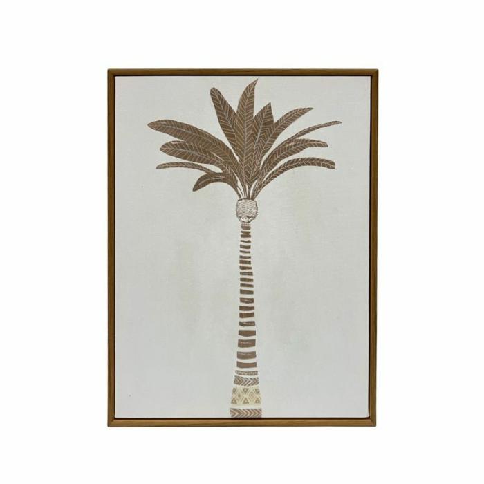 Wall Decor |  Una Palm Canvas Homewares Wall Decor