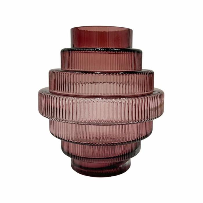 Home Accessories |  Bella Glass Vase Rose Home Accessories Home Accessories