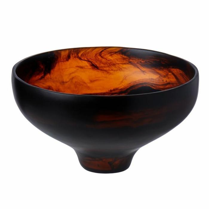 Home Accessories |  Aerial Serving Bowl Brown Home Accessories Brown