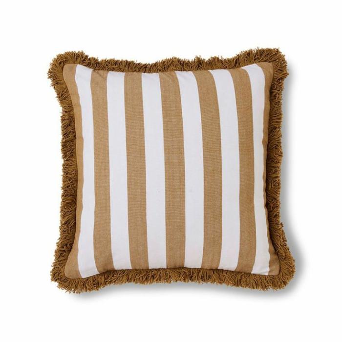 Cushions |  Carlton Mustard Stripe Cushion Cushions Cushions