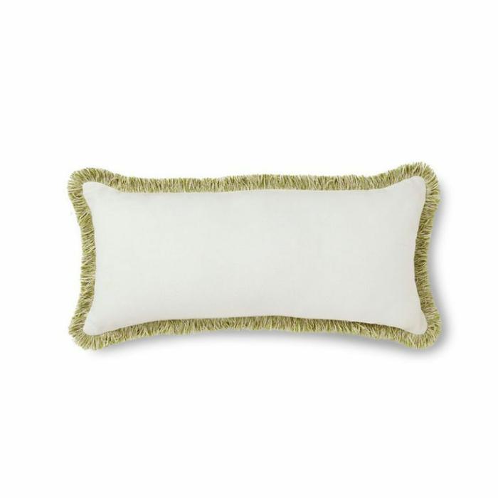 Cushions |  Vera Green Fringe Cushion Cushions Cushions