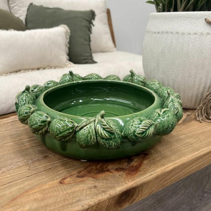 Home Accessories |  Riviera Lemon Bowl Jade Home Accessories Green